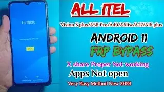 Google account bypass on itel a58 pro| app not installing | settings not opening |