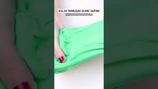 En Kolay Yumuşak Slime Nasıl Yapılır ❓👍 