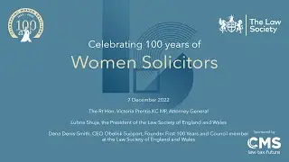 100 years of women solicitors