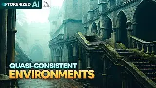 BUILD WORLDS in Midjourney with Quasi-Consistent Environments