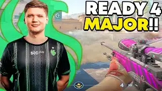 S1MPLE IS READY TO CARRY FALCONS ON THE MAJOR!! - S1MPLE PLAYS FACEIT VS DEMQ (ENG SUBS) | CS2