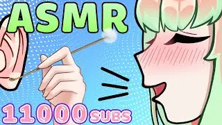 Real Ear Cleaning ASMR With Soft Breathing (3dio + Japanese Ear Cleaning Tool)