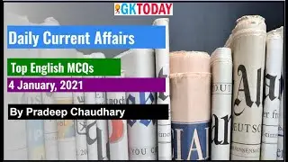 Daily Current Affairs in English | 4 January 2021 Current Affairs Today |
