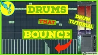 How to Make HELLA Bouncy Drum Patterns | FL Studio Tutorial