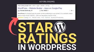 How To Add Star Ratings In WordPress Posts / Google Search