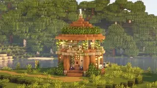 [Minecraft] 🧙📕 Aesthetic Enchanting Tower Tutorial / Mizuno's 16 Craft Resource Pack