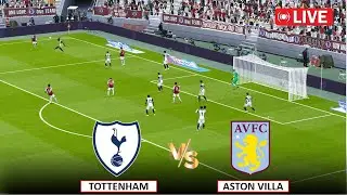 🔴Live : Tottenham vs Aston Villa I English Premier League 2024/25 Live Streaming eFootball Pes 21