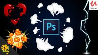 How to Make 2D VFX Animation in Photoshop - Udemy Course