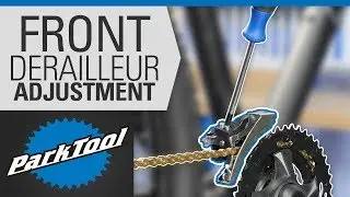 How to Adjust a Front Derailleur