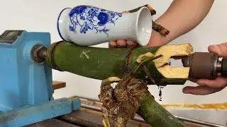 Woodturning - Discover How the Craftsman Turns Bamboo into Extremely Beautiful Works