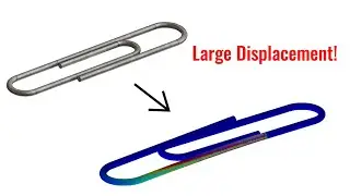 Solidworks FEA Analysis | Paper Clip