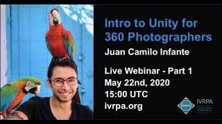 Webinar: Introduction to Unity for 360 Photographers | Part 1