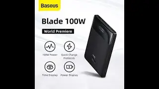 Baseus 100W Power Bank |20000 mah| Blade Series|