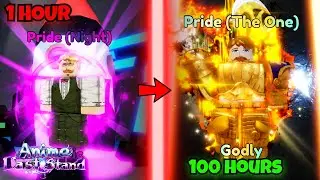 I SPENT 100 HOURS TO OBTAIN NEW GODLY PRIDE ANIME LAST STAND