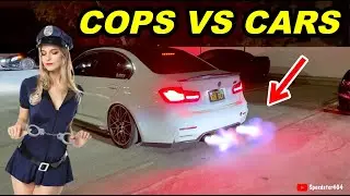 Midnight Cruise Turns Chaotic! Car Guys Simping, 2 Step & Burnout In Front of Fine Cop