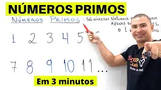 FÁCIL e RÁPIDO | NÚMEROS PRIMOS