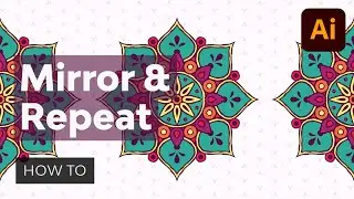 How to Mirror and Repeat Objects in Illustrator