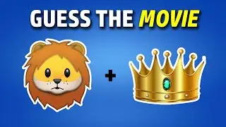 Can You Guess The Movie By Emoji Quiz🎬🍿| Puzzle Pup