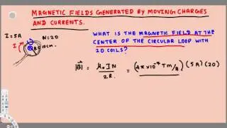 Physics - Magnetic Field Generated by Moving Charges and Currents - Example - 7