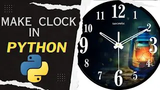 Create a Digital Clock in Python: Master Time with Code |clock in python @learnwithcode102#python3