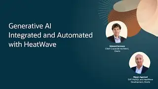 Oracle HeatWave GenAI: Integrated and Automated