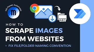 Scrape images from websites and configure folder/file name conventions