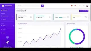 Laravel Full Course Class 16 | Template Mastering | SB Admin 2