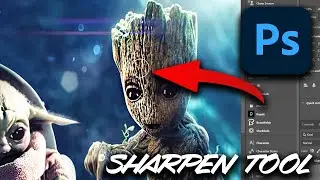 Photoshop Sharpen Tool Tutorial