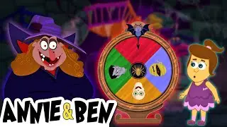 Learning Videos For Kids | Spooky Monster Spinning Wheel | Learn With Annie And Ben