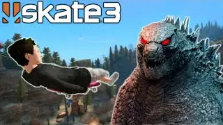 Skate 3 - THE GODZILLA MEGARAMP (Custom Park Showcase)