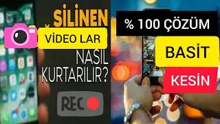 Telefonda silinen videoları bulmak ve geri yüklemek