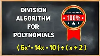 Division Algorithm for Polynomials | Divison of Polynomials | Education | Letstute