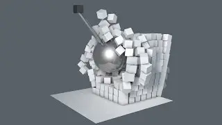 Cinema 4D Tutorial - How to Make a Wrecking Ball in Cinema 4D