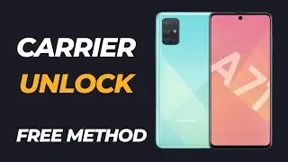 How to unlock Samsung Galaxy A71   Unlock Carrier Samsung A71   Unlock Samsung A71 Network