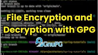 Encrypt a file with password