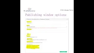 How to Publish the work book?   What all different options we will get in publish window?