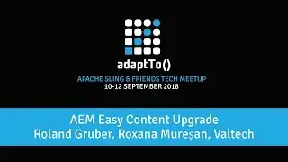 AEM Easy Content Upgrade