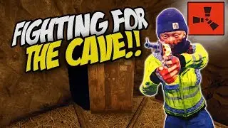 FIGHTING FOR THE CAVE! - Rust Co-op Survival Gameplay