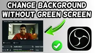 OBS Background removal without green screen!