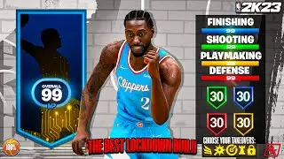 *NEW* BEST LOCKDOWN BUILD IN NBA 2K23! + BEST BADGES! THE BEST SHOOTING PLAY LOCK