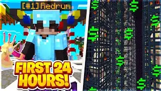 THE MOST *INSANE* FIRST 24 HOURS! (F-TOP #1) | Minecraft Factions | Complex Factions [1]