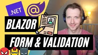 .NET 6 Blazor 🔥 EditForm with ALL Components & Validation