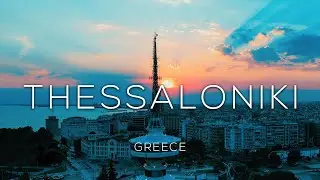 Exploring Thessaloniki, Greece | Sunset and Beautiful Attractions 🌅🌃🗼#thessaloniki #greece #travel