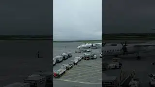 Porter Flight Arrives at Halifax Airport