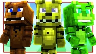 FNAF World - SPRINGTRAP! (Minecraft FNAF World Roleplay) Night 11