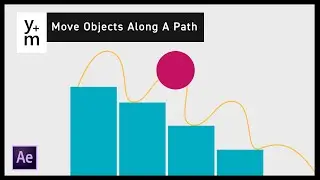 Animate objects along a path, spline, mask in After Effects!