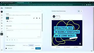How to schedule posts on Meta Business Suite. #content