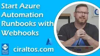 Start Azure Automation Runbooks with Webhooks