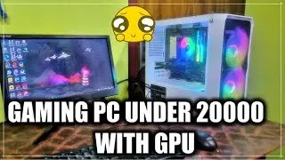 GAMING PC BULID UNDER 20000 | I7 9700F GAMING PC WITH GPU | GAME TEST