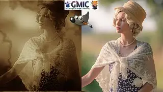 GIMP Tutorial - Old Photograph Effect - G'MIC Plugin